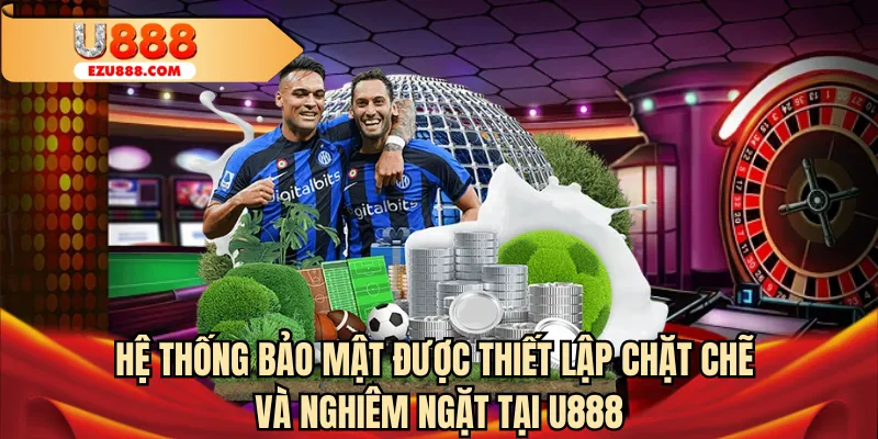 Hệ thống bảo mật được thiết lập chặt chẽ và nghiêm ngặt