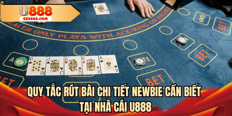 Quy tắc rút bài chi tiết newbie cần biết tại nhà cái U888